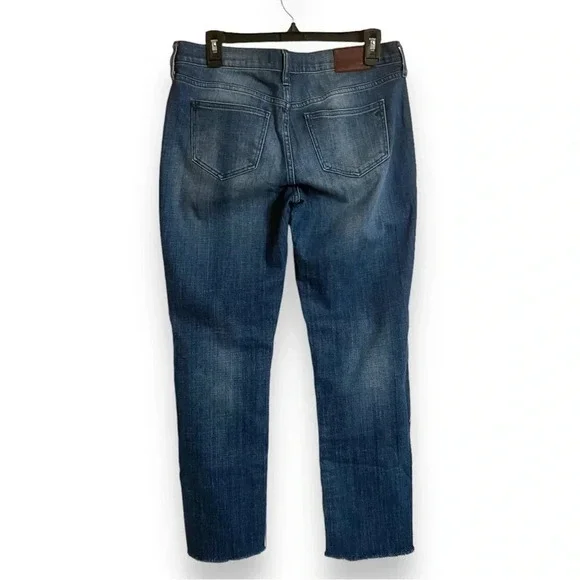 Madewell Patchwork Boy Jean With Raw Hem Size 27 - Picture 4 of 9